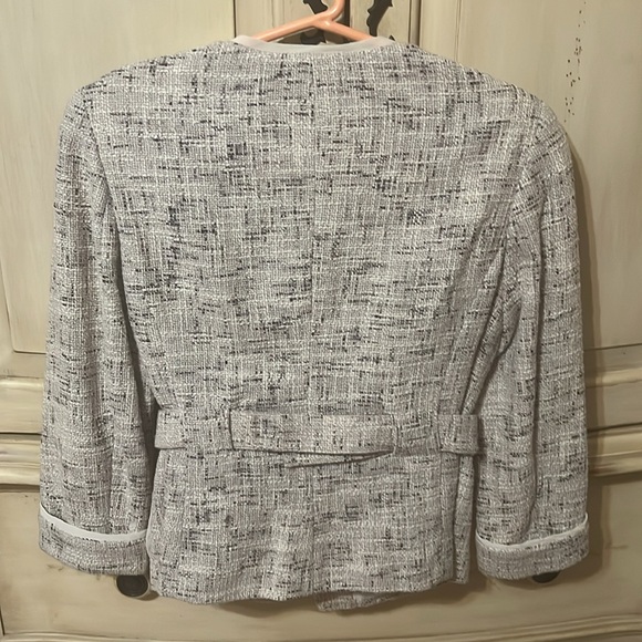 New York and Company Tweed Belted Blazer - Picture 3 of 3